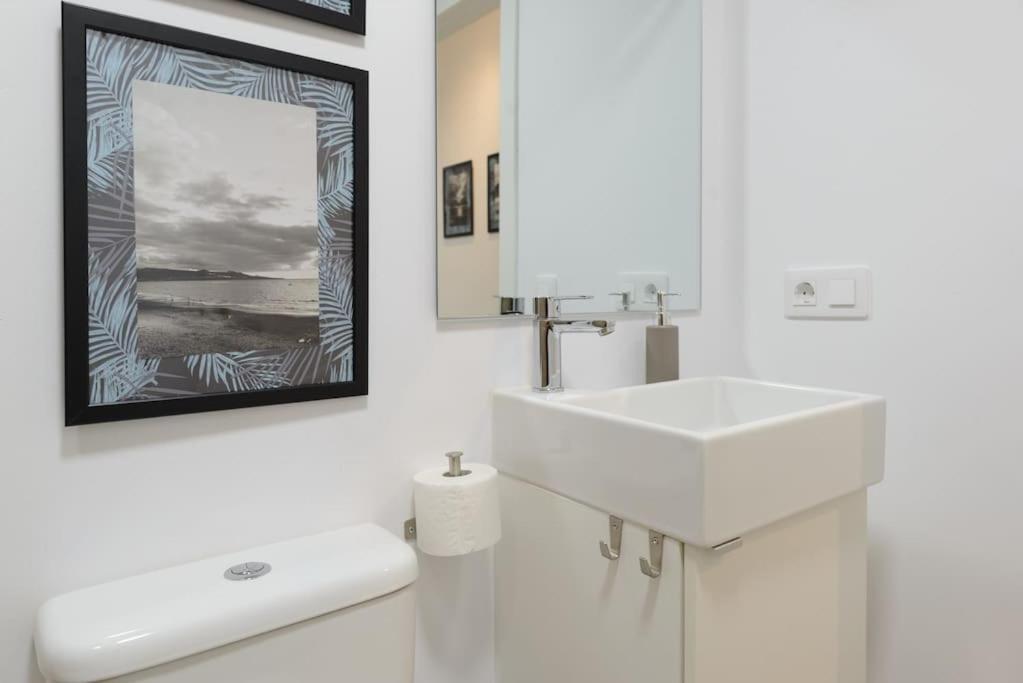 Estudio En Playa De Las Canteras 라스팔마스 외부 사진